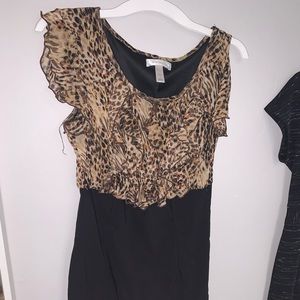 Leopard print dress